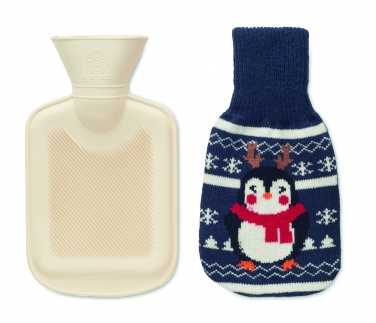 Logo trade business gifts image of: Hot water bottle 250ml