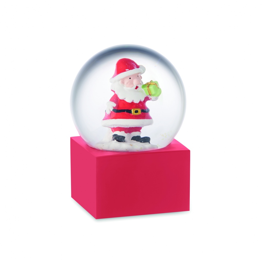 Logotrade advertising products photo of: Small snow ball glass ornament