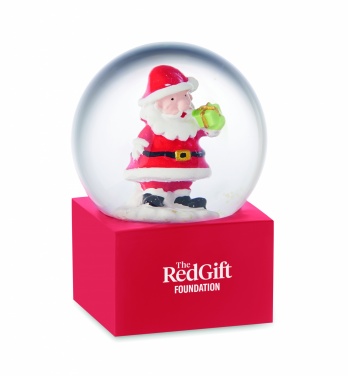 Logotrade business gift image of: Small snow ball glass ornament