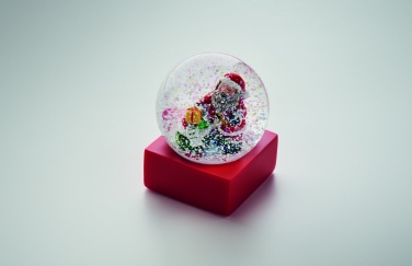 Logo trade promotional item photo of: Snow ball glass ornament