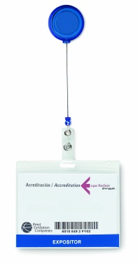 Logo trade promotional merchandise image of: Badge holder