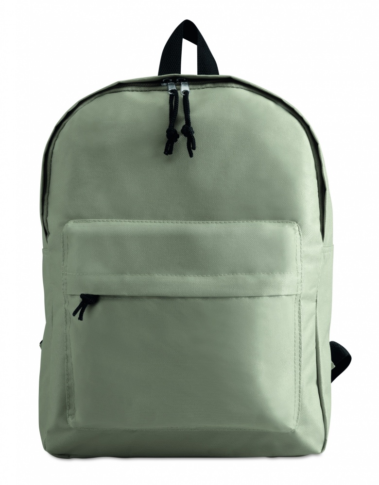 Logo trade business gift photo of: 600D polyester backpack