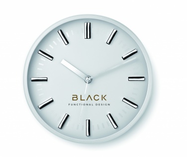 Logo trade promotional item photo of: Round shape wall clock