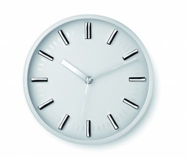 Logo trade promotional giveaway photo of: Round shape wall clock