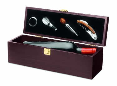 Logo trade promotional gifts picture of: Wine set in wine box