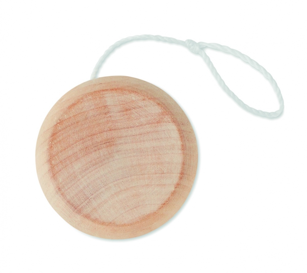 Logo trade promotional items picture of: Wooden yoyo