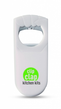 Logo trade promotional merchandise picture of: Bottle-opener and sealer