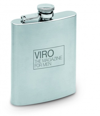 Logo trade promotional giveaways picture of: Slim hip flask 200ml