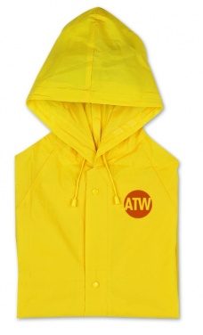 Logotrade promotional gift image of: PVC raincoat with hood