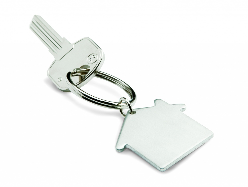 Logotrade promotional gift image of: Metal key holder house