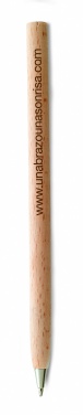 Logotrade promotional giveaways photo of: Wooden ball pen