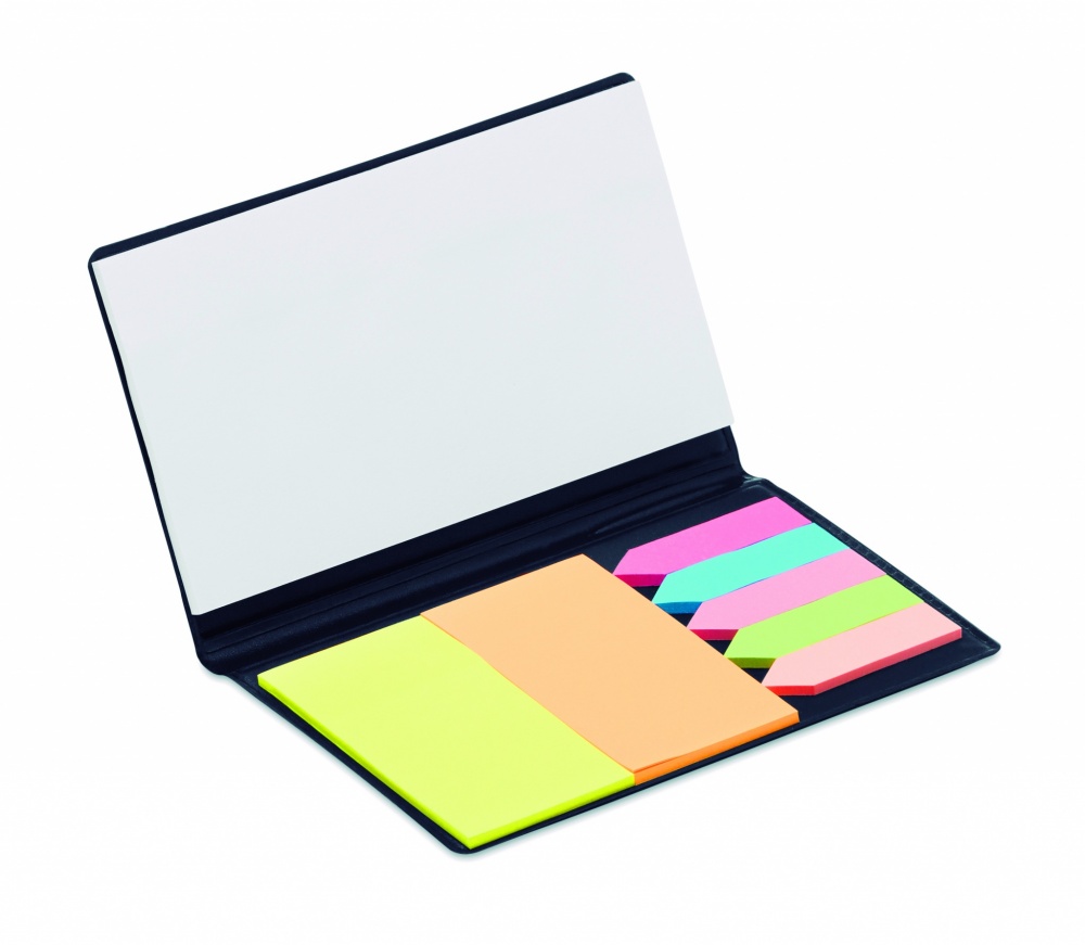 Logo trade promotional gifts picture of: Memo pad with page markers