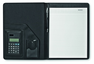 Logotrade promotional merchandise image of: A4 conference folder calculator