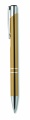 Push button pen with black ink, Gold