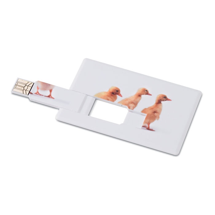 Logotrade business gifts photo of: Creditcard. USB flash 4GB