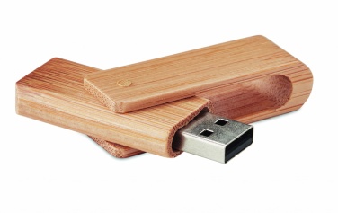 Logo trade promotional giveaway photo of: Bamboo USB    16GB