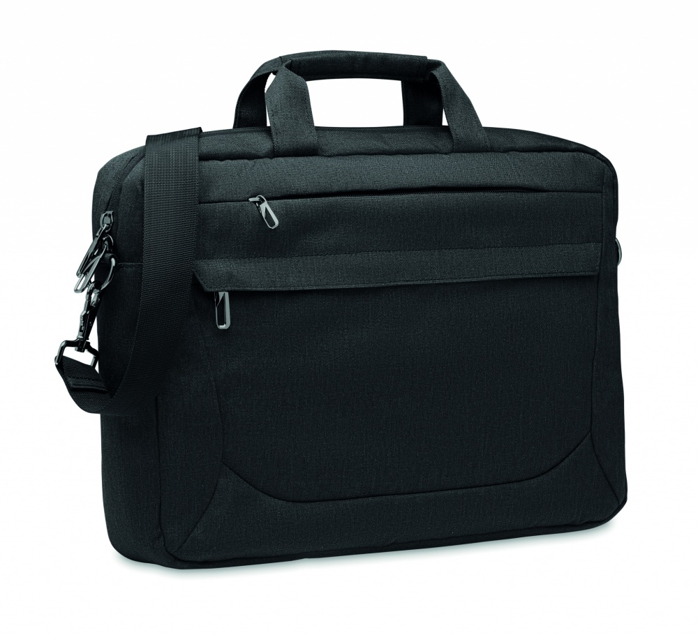 Logo trade promotional products image of: 600 RPET laptop bag