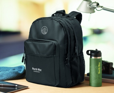 Logotrade business gift image of: 300D RPET laptop backpack