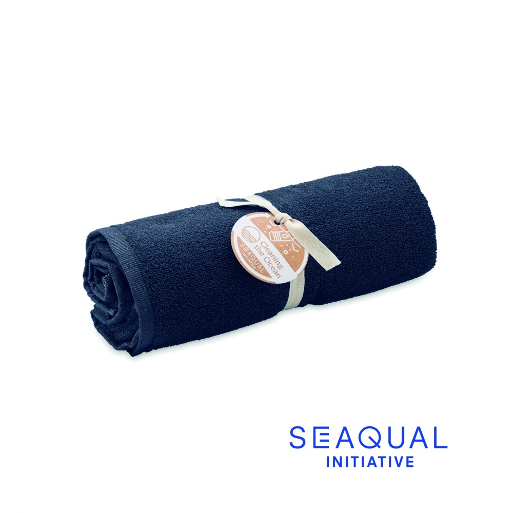 Logotrade promotional product picture of: SEAQUAL® towel 70x140cm