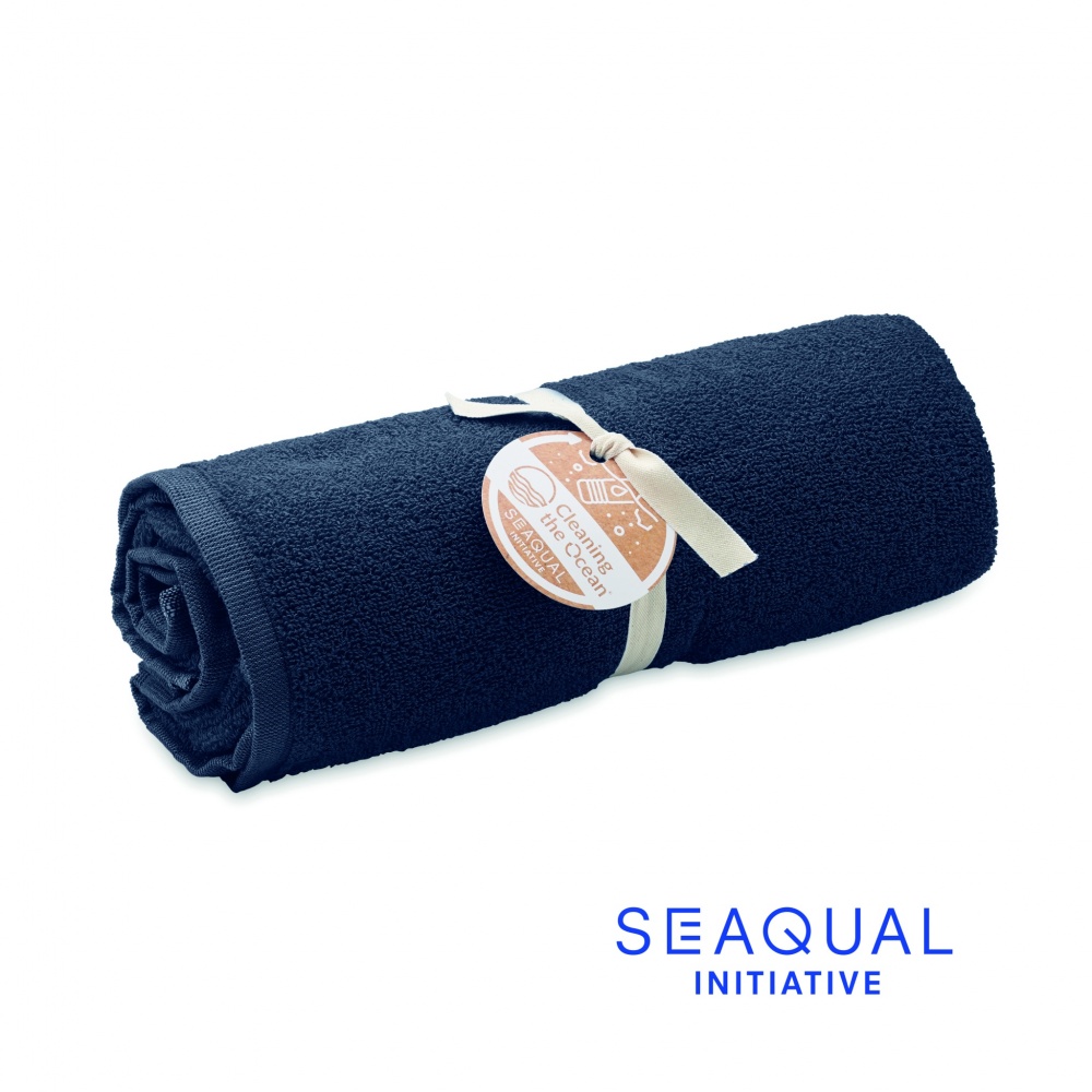 Logo trade business gifts image of: SEAQUAL® towel 100x170cm