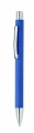 Recycled paper push ball pen, Royal Blue