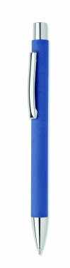 Logotrade promotional item image of: Recycled paper push ball pen