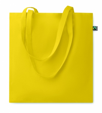 Logo trade promotional gifts picture of: Fairtrade shopping bag140gr/m²