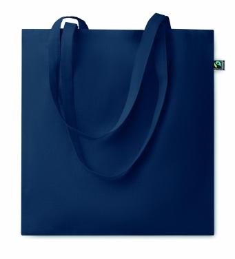 Logo trade promotional giveaways image of: Fairtrade shopping bag140gr/m²