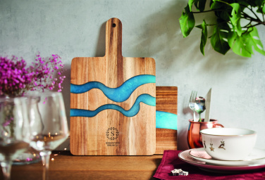 Logo trade promotional gifts image of: Acacia wood serving board