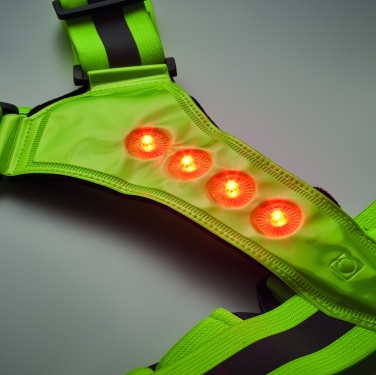 Logotrade promotional giveaway image of: Reflective body belt with LED