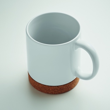 Logotrade promotional gift picture of: Sublimation ceramic cork mug