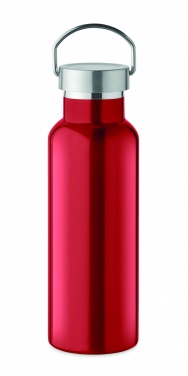 Logo trade promotional giveaways picture of: Double wall bottle 500 ml