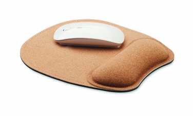 Logo trade promotional merchandise picture of: Ergonomic cork mouse mat