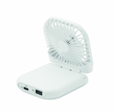 Logo trade promotional gift photo of: Portable foldable or desk fan