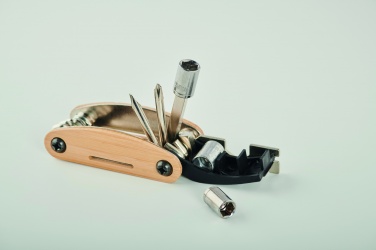 Logo trade advertising products picture of: Multi tool pocket in bamboo