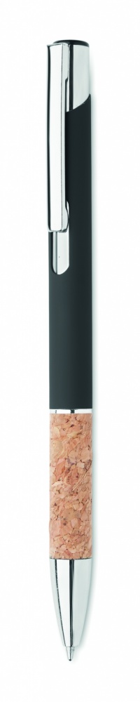 Logotrade promotional merchandise picture of: Ballpoint pen made of aluminum with a cork grip