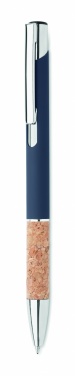 Logotrade promotional giveaways photo of: Ballpoint pen made of aluminum with a cork grip