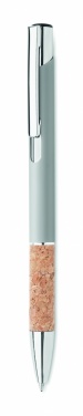 Logotrade promotional item image of: Push button aluminium pen