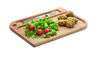 Logo trade promotional products picture of: Meal plate in bamboo