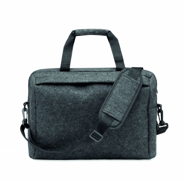 Logotrade corporate gift image of: 15 inch RPET felt laptop bag