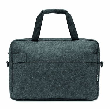 Logo trade promotional gifts picture of: 15 inch RPET felt laptop bag