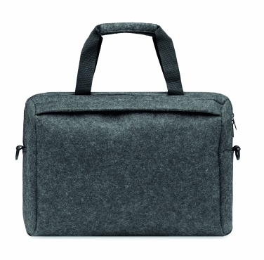 Logotrade promotional merchandise image of: 15 inch RPET felt laptop bag