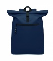 600Dpolyester rolltop backpack, Blue