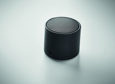 Logo trade promotional giveaways image of: Recycled PU wireless speaker