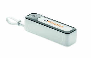 Logo trade promotional merchandise photo of: 5000 mAh power bank with COB