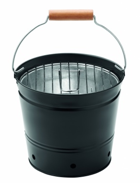 Logo trade advertising products image of: Portable bucket barbecue