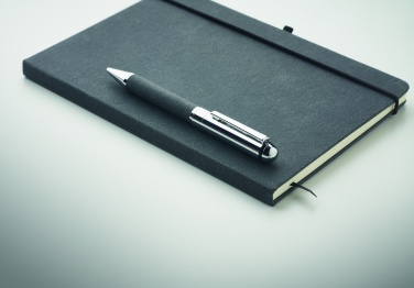 Logo trade business gift photo of: Recycled leather notebook set