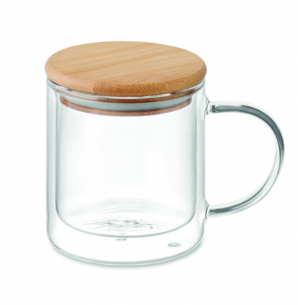 Logotrade advertising product image of: Double wall borosilicate mug