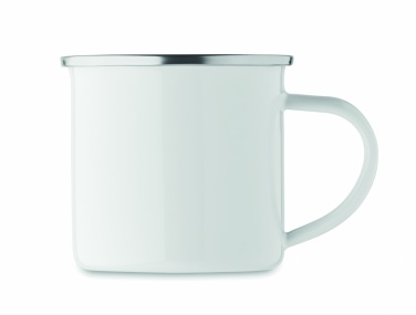 Logo trade advertising products image of: Enamel sublimation mug 200ml