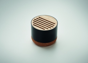 Logo trade advertising products image of: Cork and aluminium speaker